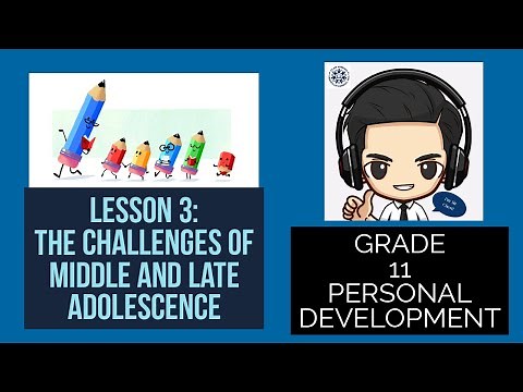 GRADE 11 | PERSONAL DEV'T | LESSON 3