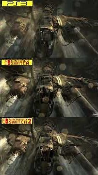 Tomb Raider Definitive Edition PS3 vs Switch vs Switch 2 Graphics Comparison