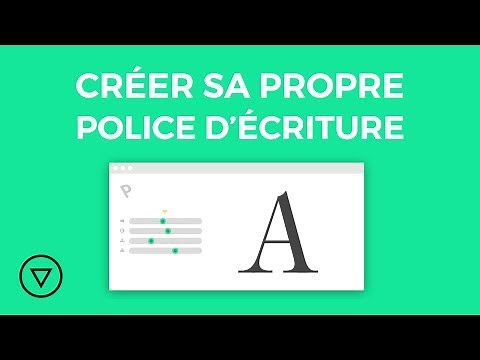 Créer sa PROPRE police d'écriture en ligne 🖊️