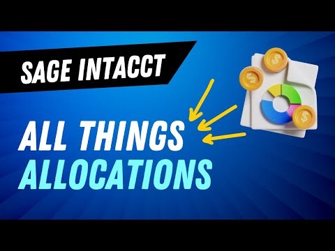 Sage Intacct Dynamic Allocations