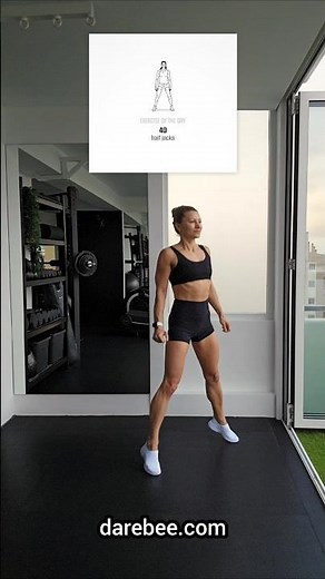 40 Half Jacks [ Exercise of the Day ]