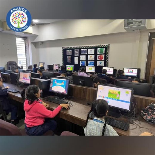 Young coders, big ideas! Celebrating Hour of Code with our Grade 2-5 tech stars! #HourOfCode #FutureInnovators#scratch#ScratchJr#Ananda global school | Ananda Global School