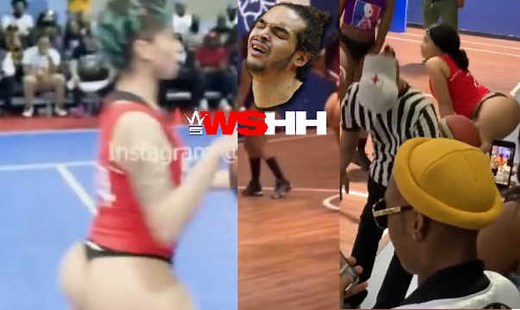 WNBA Ain't Gonna Like This: Buns And Basketball Sport Are Trying To Make Their Own League In ATL... Playing B-ball In Thongs! (Highlights)