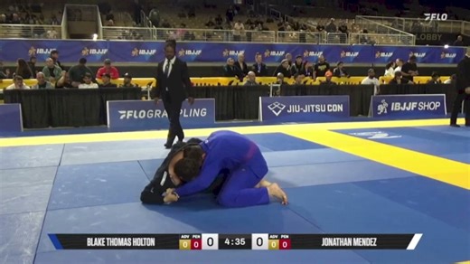 Jonathan Mendez vs Blake Thomas Holton 2026 Pan Jiu Jitsu IBJJF Championship