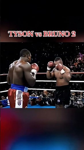 Mike Tyson’s Savage Knockdown vs Bruno#boxingkingarena #boxing #mma #miketyson #motivation