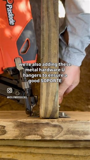 The right SOPORTE will make your #azek #timbertech #deck last decades