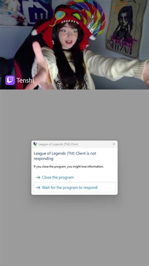 Ella 🪽 on Instagram: "RIOT PLEASE GIVE ME MY ELO BACK UR CLIENT IS BROKEN!!! ❤️ #twitchstreamer #leagueoflegends #gaming"