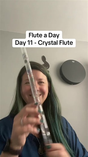 Playing The Burning of the Piper’s Hut on Crystal Flute