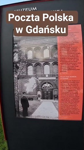 Poczta Polska w Gdańsku #gdańsk #podróże #shorts