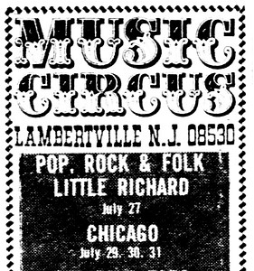 Concert History of Music Circus Lambertville, New Jersey, United States  | Concert Archives