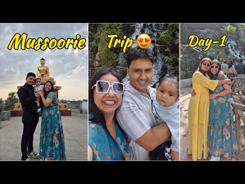Exploring Mussoorie 🌄✨ Day 1 Begins 😍