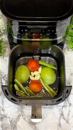Air Fryer Green Mango Chutney 🥭🔥