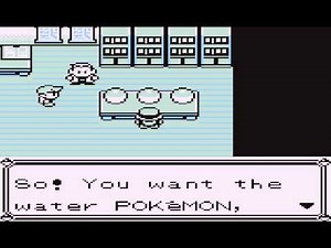 Pokemon Red Walkthrough Part 1 - Bulbasaur I Choose You!