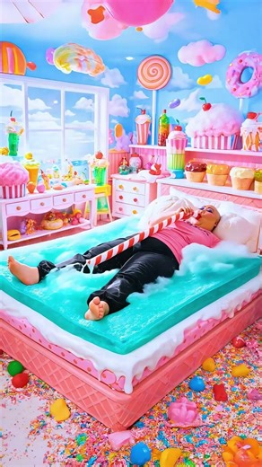 Which bed is the best? 🍕🥤🍡 (Original Animation) #shorts #Pochako