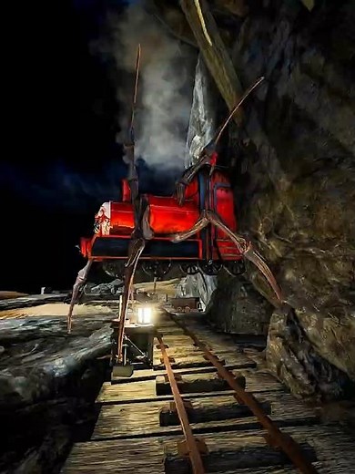 I Finally Found Where Choo Choo Charles Goes After Running Away! 🚂🔥 #shorts#choochoocharlesgameplay