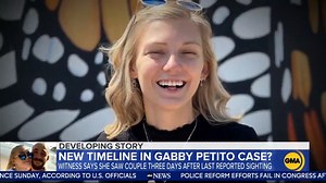 New timeline in the Gabby Petito case — witness says she saw couple three days after last reported sighting. https://abcn.ws/3CF7gYR | Good Morning America