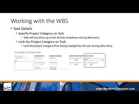 Work Breakdown Structure Overview | Western Computer