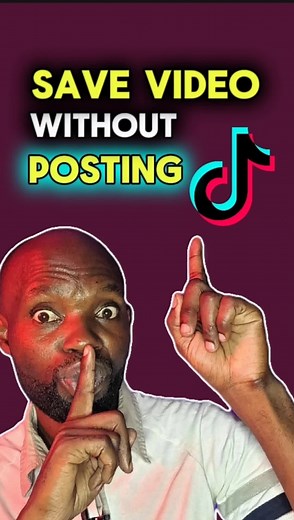 How to Save Tiktok Video to Gallery without Posting