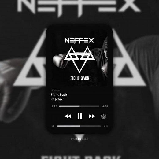 NEFFEX- Fight back | Lyrics edit | #aesthetic #lyrics #rap #neffex