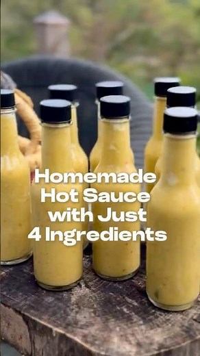 Easy Homemade Hot Sauce Recipe | Farm-Fresh Peppers, No Preservatives#peppers #farmfresh