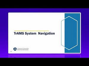 TrAMS Beginner Training