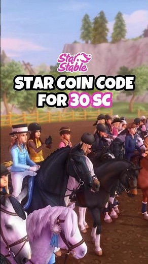 30 Free Star Coins Code 🔥 Star Stable Online