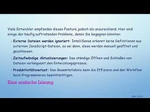 Wie man die „Fragwürdige JavaScript IntelliSense-Unterstützung“ in Visual Studio 2008 überwindet