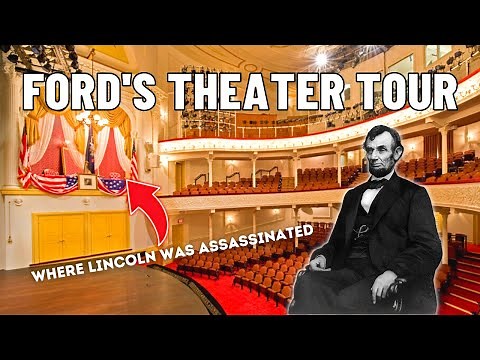 Ford's Theatre Tour In Washington DC Where Lincoln Was Assassinated