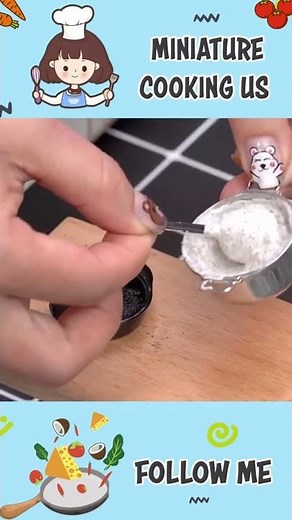 Miniature Chocolate Cake #Shorts #MiniatureCookingUS #minifood