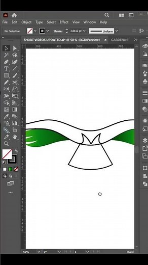 Creating eagle logo with golden ratio | logo tutorial in adobe illustrator cc 2023