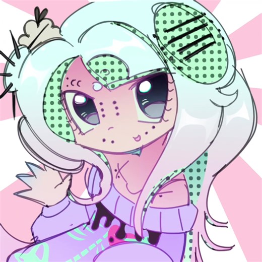 Creative Animation with Pastel Goth Style in Splatoon