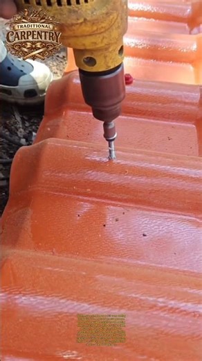 Roof Screw Installation Hack with Power Drill | Fast Fix! #DIY #Tools #Roofing