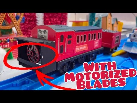 TOMY Trackmaster Dustin Custom (with MOTORIZED blades!)