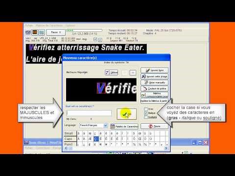 sous titres SRT avec DVD Decrypter et SubRip - TUTO