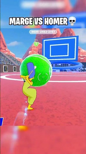 WE GOT MARGE SIMPSON VS HOMER SIMPSON IN FORTNITE💀 #fortnite #fortniteshorts