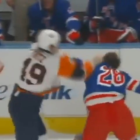 HockeyFights dot com | #HFOnThisDay • December 29th, 2008 • #NHL New York Islanders Mitch Fritz 🆚 Colton Orr New York Rangers 1st Period - 6:10 | Instagram