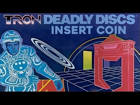 Tron: Deadly Discs (1982) - Atari 2600 - Partida Completa
