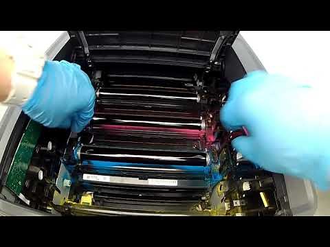 DRUM DEVELOPER TRANSFER KYOCERA P6021 Service Tutorial