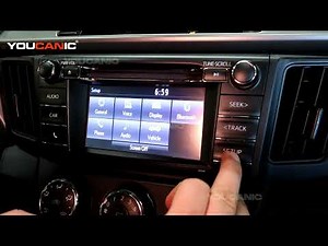 How to change the language of the onboard computer of the Toyota RAV4?