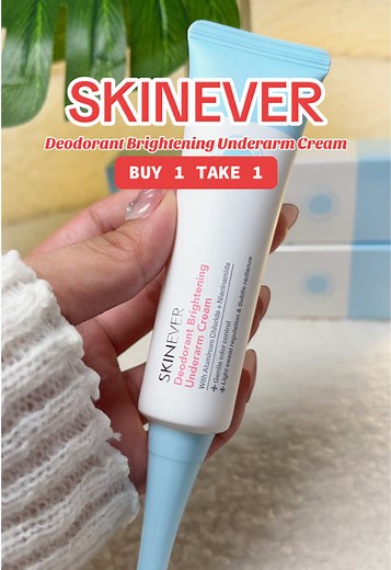 Buy 1 Take 1l SKINEVER Deodorant Brightening Underarm Cream | Evens Underarm Skin Tone I brightening | Reduces Darkening @SKINEVER PH #skineverph #skinever #skineverbrighteningdeodorant #deodorant #underarmcream