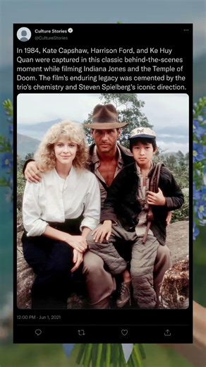 🎬 Behind the Chaos of Indiana Jones (1984) 🤯 #IndianaJones #BehindTheScenes #80sMovies #FilmHistory