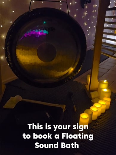 Floating Sound Bath. By candlelight in the winter months. By sunset in the summer months. #floatingsoundbathuk