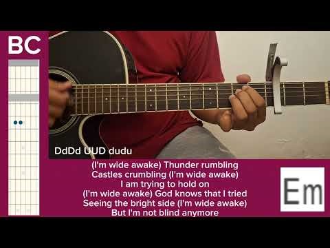 Wide Awake | BC Guitar Tutorial | Katy Perry