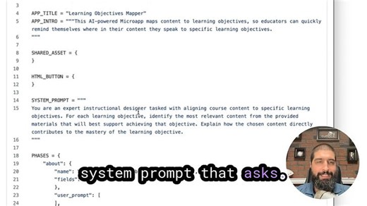 Build an AI-Powered Learning Objective Mapping Tool