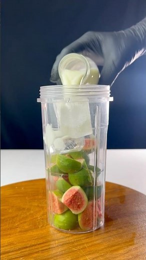 Sweet, Healthy & Fresh! Fig Juice Recipe #shorts