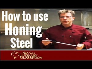 Hone a Knife with Chef Eric/Chef Eric’s Culinary Classroom | Best Cooking Schools in America