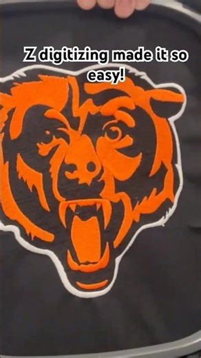 ZDigitizing Made This SO Easy #embroidery #design #shorts