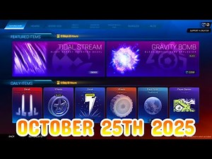 Rocket League ITEM SHOP Daily #371 (25th October 2025)