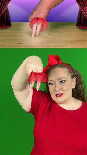 BTS from our finger ballet shoot! We used press-on nails to dress our fingers in pointe shoes… and just like real dancers, it involved a lot of band aids 🤭 Our new music video turns your hands into tiny twinkle-toed dancers, with a sweet little game parents can play with their kids | Bounce Patrol
