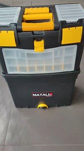 กล่องเครื่องมือล้อลาก 2 ชั้น กล่องเครื่องมือช่าง กล่องเครื่องมือ กล่องเก็บอุปกรณ์ ด้านหน้ามีกล่องอะไหล่แยกใช้งานได้  Tool box DIY b | Lazada.co.th